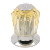 Juego de manerales acrílico grandes ambar