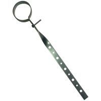 Soporte Galvanizado para Tubo PVC 4"