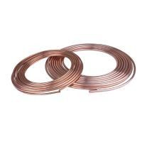 Tubo flexible 3/8 15.24m cobre para gas