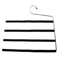 Gancho para 4 pantalones negro