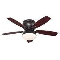Ventilador Artfan Techo 2 Luces 42¿ CuerpoEn Acero Acabado Hierro, Vidrio BlancoOpalizado, 5 Aspas,Incluye Foco Led
