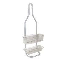 Organizador para baño Zia de aluminio 12 x 24 x 57 cm
