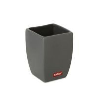 Vaso de baño Thai gris de cerámica