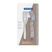 Set 12 tenedores acero inoxidable