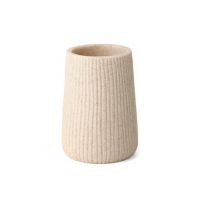Vaso Saigón beige de resina