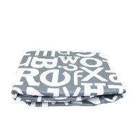 Funda para tabla ajustable color gris 123 x 43 cm