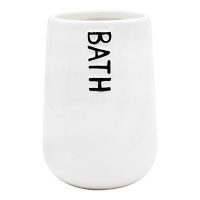 Porta cepillo blanco