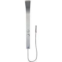 Panel regadera One Piece 2331-S plata