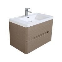 Mueble baño river taupe 80 cm