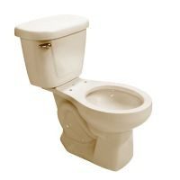 Sanitario alargado Jazmín marfil 3.8 l