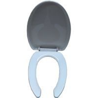 Asiento baño Cosmos 96 alargado hueso