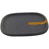 Jabonera Piedra negro con café