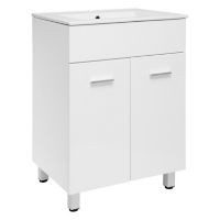 Mueble de baño Abrantes blanco brillante