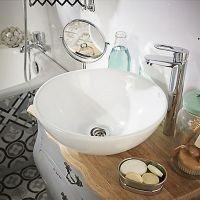 Lavabo de cerámica circular 46 cm