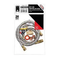 Kit completo de intalación p/ cal. Instantaneo agua y gas