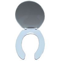 Asiento baño Confort 92 redondo hueso