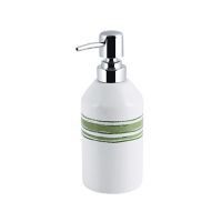 Dispensador de jabón raya verde