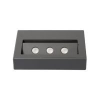Arbotante exterior Toki led 7.5W gris neutra 750lm metal IP44 3.7cm