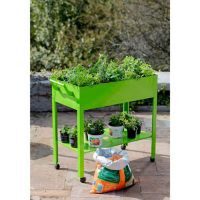 Huerto urbano 82 x 43 x 83 cm verde