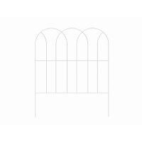 Cerca arco metálica grande blanca 56 x 230 cm