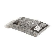 Grava de mármol negro 0.25 pies cúbicos