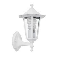 Arbotante Capri 60W blanco 1luz E27 metal Ip44 30cm