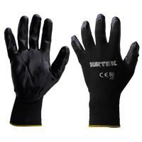 Guante de nylon c/recubrimiento nitrilo T-L