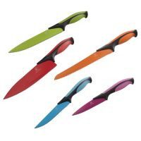 Set Cuchillos Acero Colores 5 pz