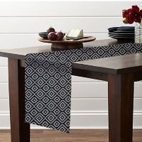 Camino De Mesa 46X2.30 Blanco/Negro