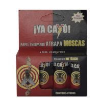 Papel engomado atrapamoscas