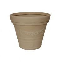 Maceta  plástico Andalucia 062 ivory 31" deco int./ext