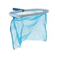 Red profunda mango de metal azul