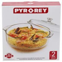 Cacerola C/ Tapa Vidrio 3L Pyro
