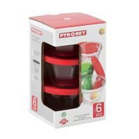 Juego 3 Flaneras C/Tapa Pyro