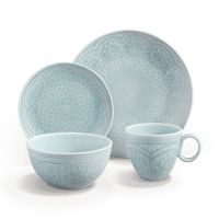 Vajilla Alemany 16 piezas cerámica redonda