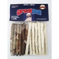 Palitos de carnaza sabores combinados 5" 24 pzas