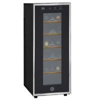 Cava para Vinos Acero con Negro para 12 Botellas GE