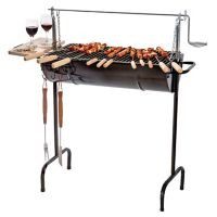 Asador de carbón 1/2 tambor