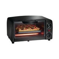Horno Tostador 4 Rebanadas en rojo
