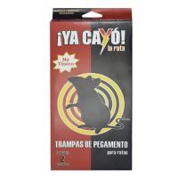 Trampa de pegamento para ratas con atrayente