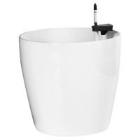 Maceta autorriego clásico 45 x 42 cm blanca