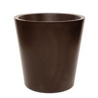 Maceta plástico imperial 331 chocolate 31" deco int./ext