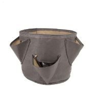 Huerto en bolsa de tela herb gris 5 gal