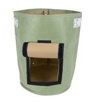 Huerto en bolsa de tela potato verde 9 gal