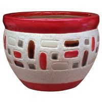 Maceta ladrillo rojo 23x16 cm