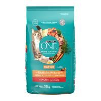 Alimento p/gato adulto salmón 2 kg