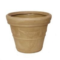 Maceta plástico alhambra 053 ivory 28" deco int./ext