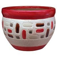 Maceta ladrillo rojo 17x12 cm