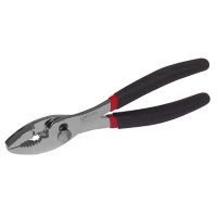 Pinza para mecánico rubber grip 8"