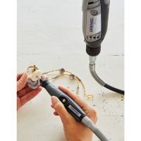 Aditamento eje flexible ideal para sitios difíciles de alcanzar y trabajos de detalles finos